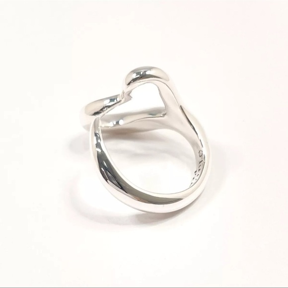 Tiffany & Co. Silver Heart Ring - Picture 4 of 4